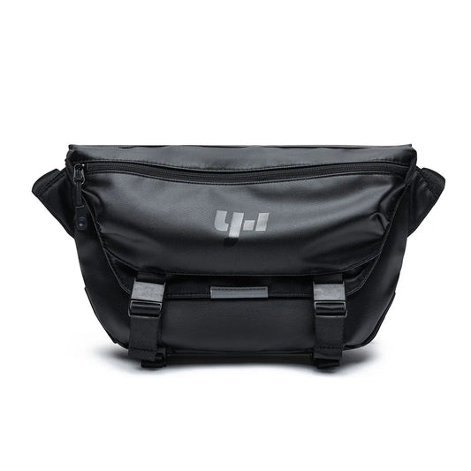 Ins Korean Style Men Waterproof Magnetic Buckle Crossbody Messenger Bag Daily Outdoor Travel Cycling iPad Camera Shoulder Bag - RELUX.STORE