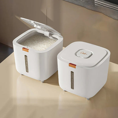 Insect Proof Moisture Proof Rice Box Grain Sealed Jar Kitchen Container 5/10KG Storage Kitchen Container Storage Box with Lid - RELUX.STORE