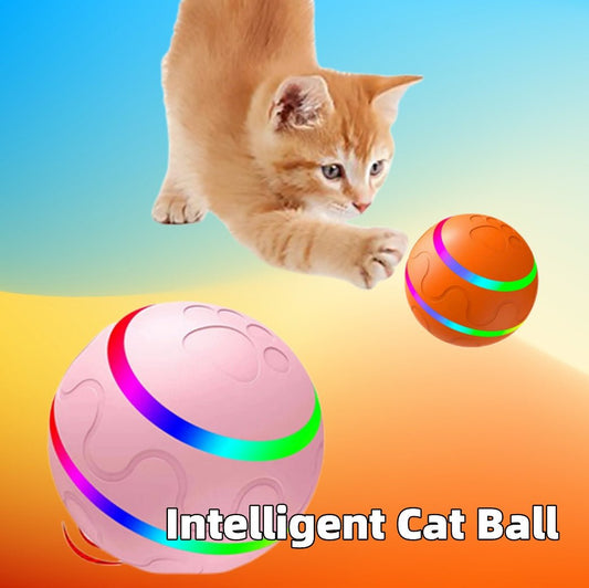 “Intelligent Self - Rotating Cat Ball Toy – USB Automatic Interactive Play for Cats, Fun & Engaging Pet Entertainment” - RELUX.STORE