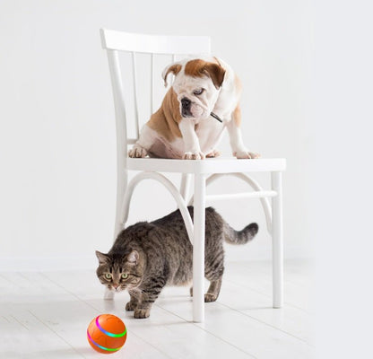 “Intelligent Self - Rotating Cat Ball Toy – USB Automatic Interactive Play for Cats, Fun & Engaging Pet Entertainment” - RELUX.STORE