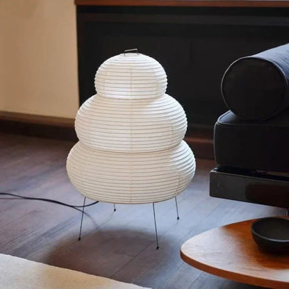 💡 "Japanese Akari Noguchi Style Table Lamp – White Rice Paper Decorative Desk Light for Bedroom, Living Room, Dining Room, Study & Loft Décor" - RELUX.STORE