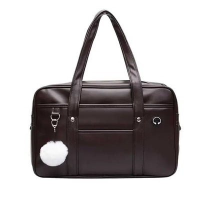 Japanese Casual PU Shoulder Bag Junior High School Students School Bag Handbag Anime Uniform Bag Tote Bags for Women Bolsos - RELUX.STORE