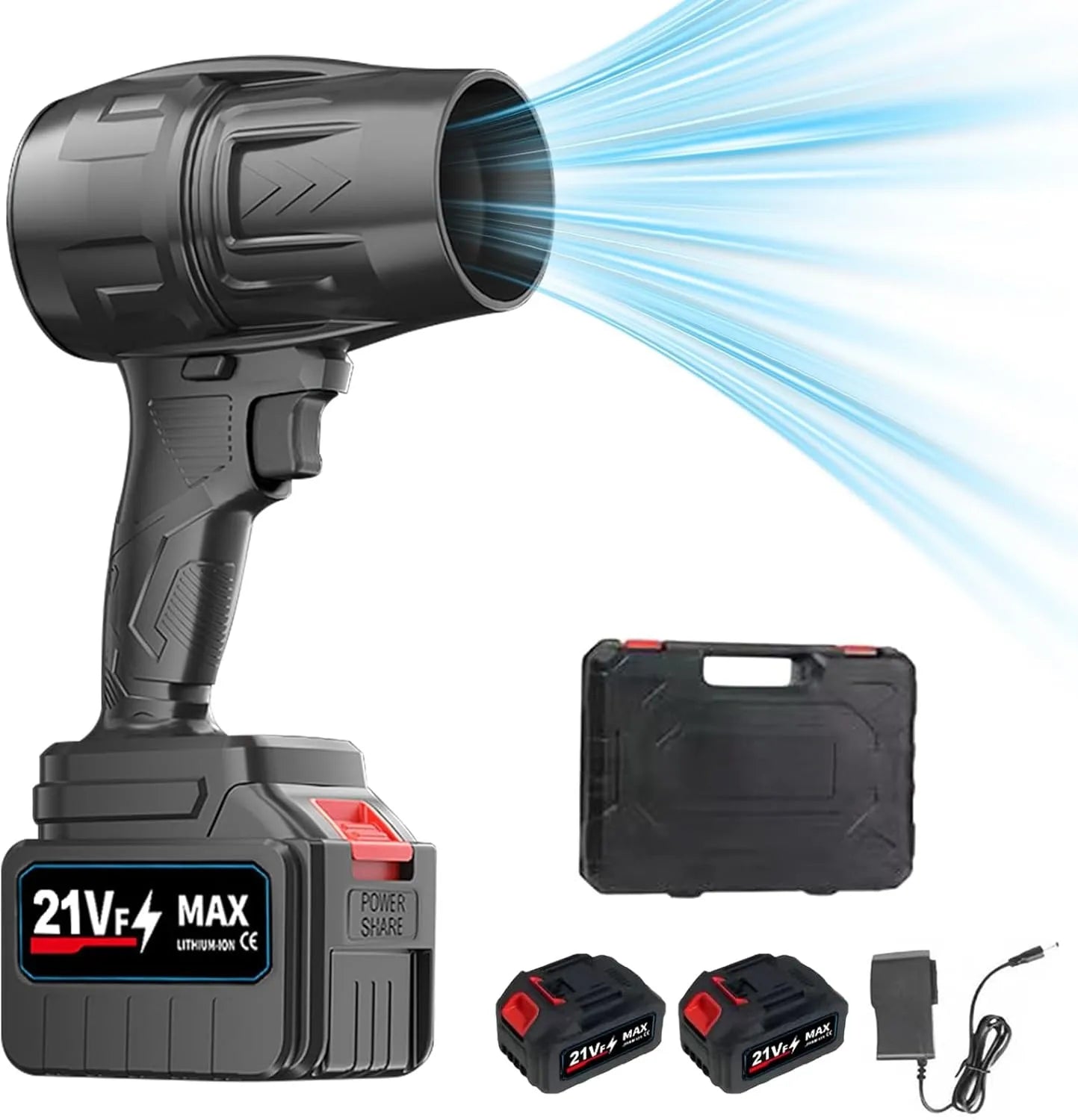 Jet Blower with Charger & 2 x Battery - RELUX.STORE