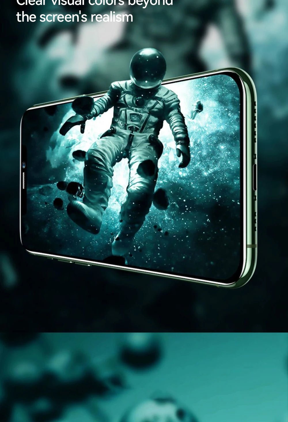 "Joyroom HD Tempered Glass Screen Protector for iPhone 15/16/17 Pro Max – Full - Screen Anti - Scratch, 1/2/3 - Pack" 📱🛡️✨ - RELUX.STORE