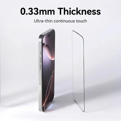 "Joyroom HD Tempered Glass Screen Protector for iPhone 17 / 17 Pro / 17 Pro Max / 17 Air – Full Coverage, Anti - Scratch, Anti - Fingerprint, Bubble - Free Installation" - RELUX.STORE