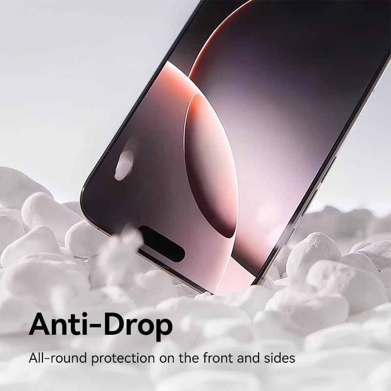 "Joyroom HD Tempered Glass Screen Protector for iPhone 17 / 17 Pro / 17 Pro Max / 17 Air – Full Coverage, Anti - Scratch, Anti - Fingerprint, Bubble - Free Installation" - RELUX.STORE