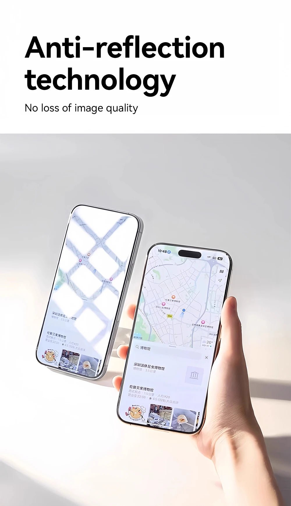 "Joyroom HD Tempered Glass Screen Protector for iPhone 17 / 17 Pro / 17 Pro Max / 17 Air – Full Coverage, Anti - Scratch, Anti - Fingerprint, Bubble - Free Installation" - RELUX.STORE