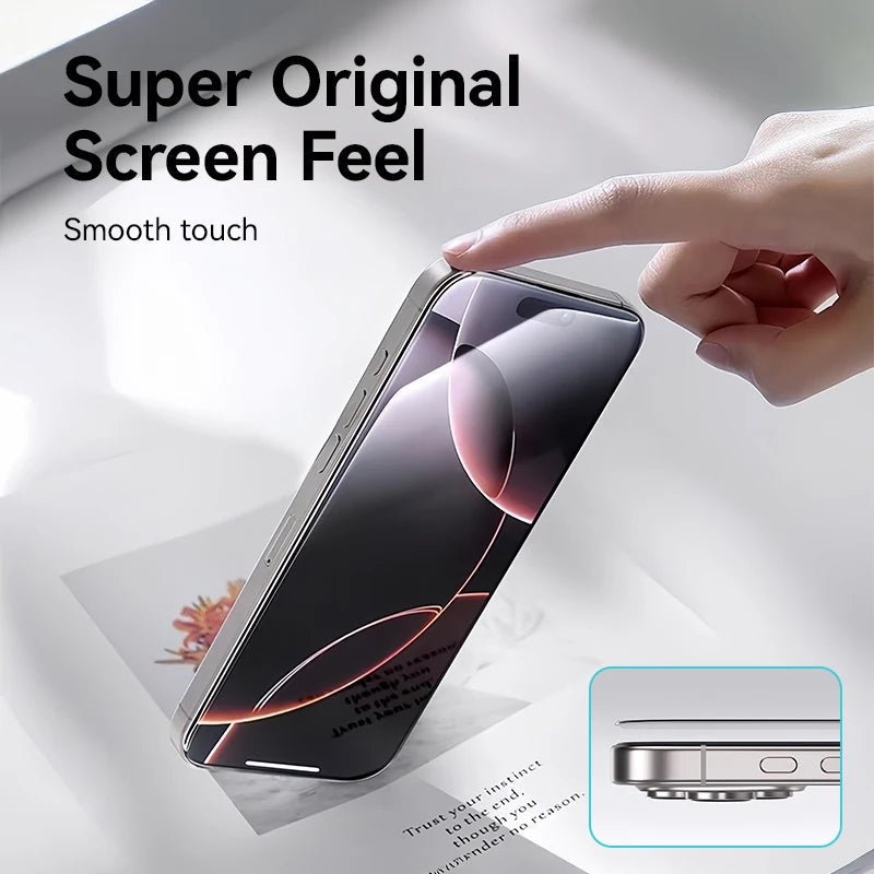 "Joyroom HD Tempered Glass Screen Protector for iPhone 17 / 17 Pro / 17 Pro Max / 17 Air – Full Coverage, Anti - Scratch, Anti - Fingerprint, Bubble - Free Installation" - RELUX.STORE