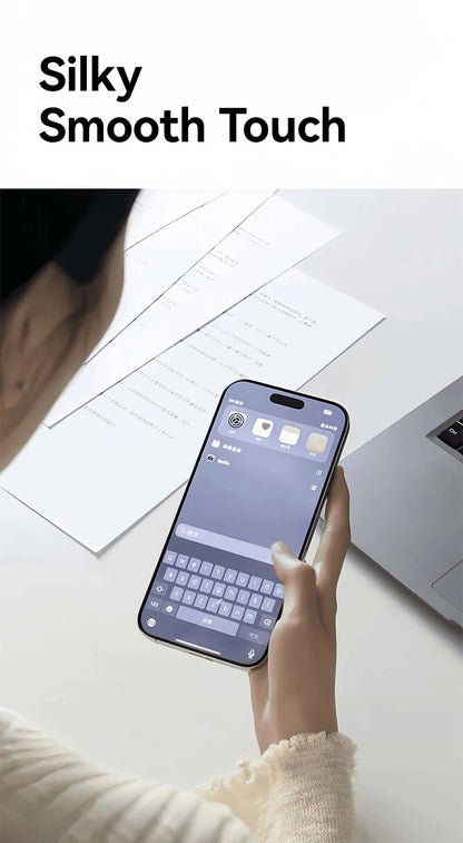 "Joyroom HD Tempered Glass Screen Protector for iPhone 17 / 17 Pro / 17 Pro Max / 17 Air – Full Coverage, Anti - Scratch, Anti - Fingerprint, Bubble - Free Installation" - RELUX.STORE