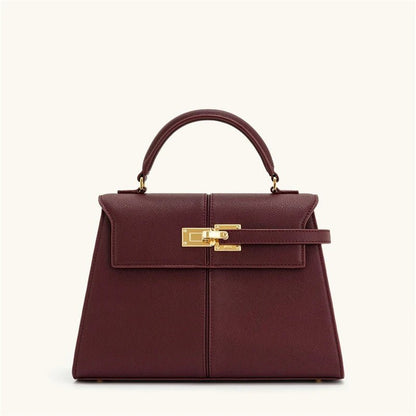 JW PEI Women's Handbag Elise Designer Fashion 2025 New Burgundy Handbag Large Square Crossbody Bag High - end Women's Bag - RELUX.STORE