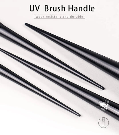 Kat Von D - Makeup Brush 35 Concealer Brush Soft Fiber Hair Elegant Black Handle Brand Makeup Brushes for Woman - RELUX.STORE