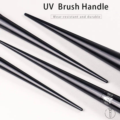 Kat Von D - Makeup Brush 35 Concealer Brush Soft Fiber Hair Elegant Black Handle Brand Makeup Brushes for Woman - RELUX.STORE