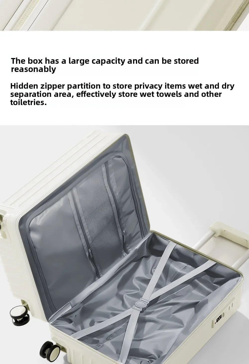 Kid Suitcase Front Opening Boarding Case Laptop Trolley Case Luggage with Spinner Wheels Carry on Luggage for Travel - RELUX.STOREKid Suitcase Front Opening Boarding Case Laptop Trolley Case Luggage with Spinner Wheels Carry on Luggage for Travel