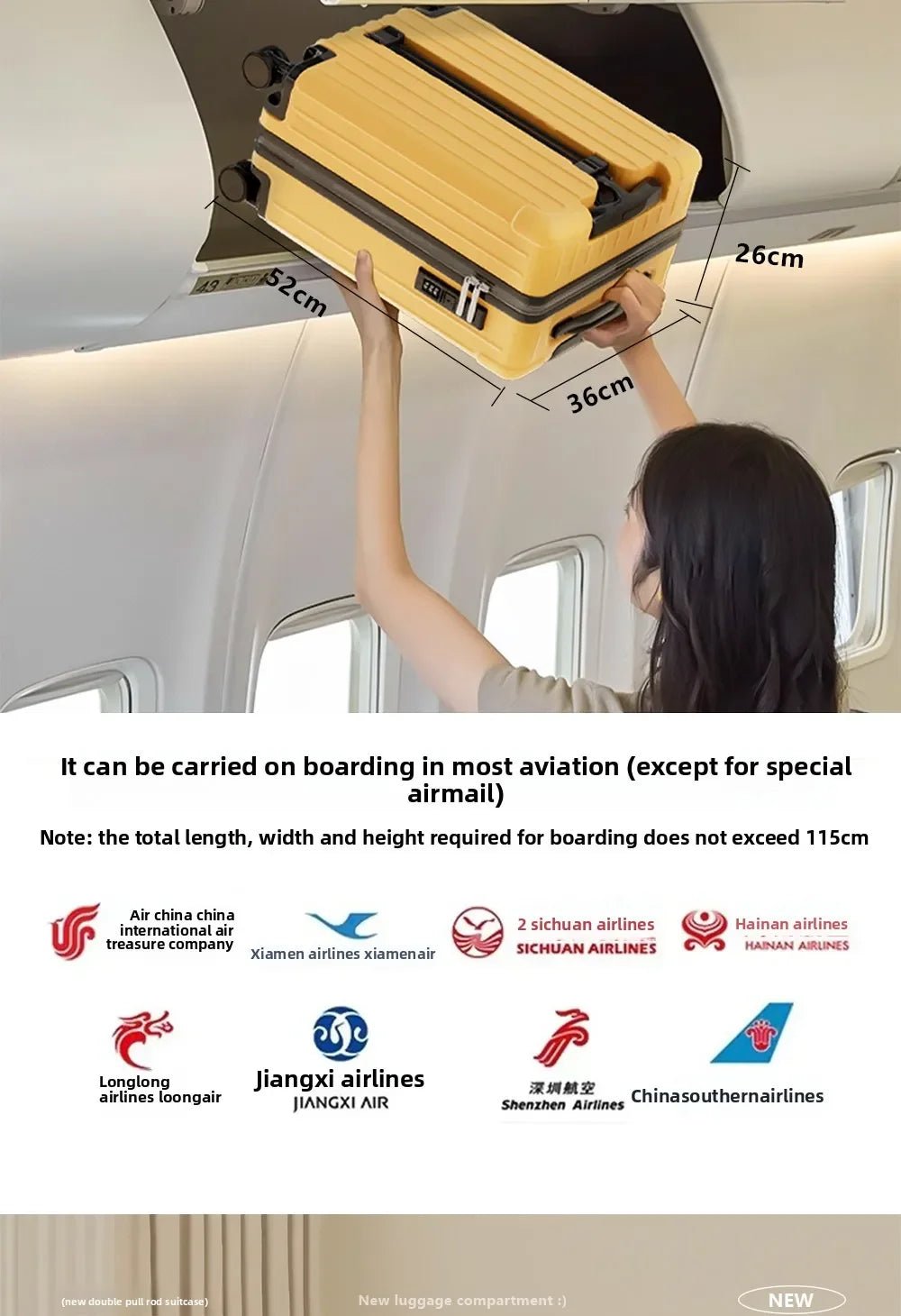 Kid Suitcase Front Opening Boarding Case Laptop Trolley Case Luggage with Spinner Wheels Carry on Luggage for Travel - RELUX.STOREKid Suitcase Front Opening Boarding Case Laptop Trolley Case Luggage with Spinner Wheels Carry on Luggage for Travel