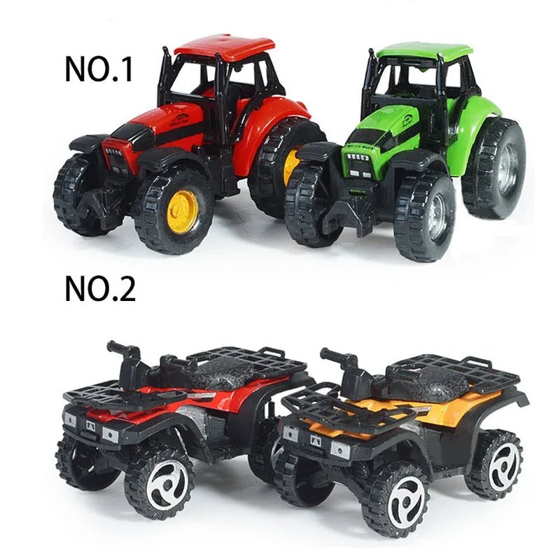 “Kids Mini Car & Motorcycle Toy Set – Simulation Utility Vehicle Plastic Diecast Toys for Boys, Children’s Collectible & Gift” - RELUX.STORE