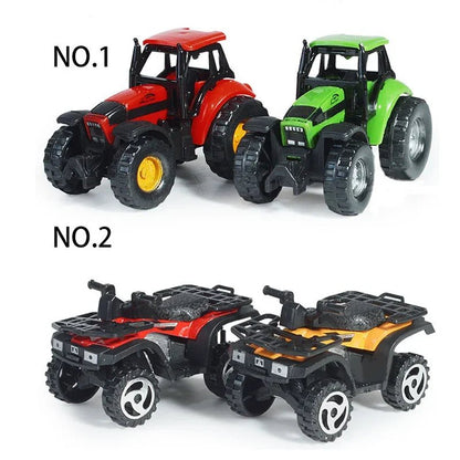 “Kids Mini Car & Motorcycle Toy Set – Simulation Utility Vehicle Plastic Diecast Toys for Boys, Children’s Collectible & Gift” - RELUX.STORE