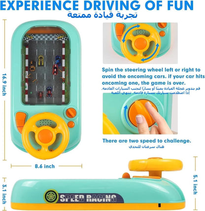"Kids Steering Wheel Toy – Interactive Driving Simulation with Lights, Sounds & Educational Fun" 🚗🎶✨ - RELUX.STORE