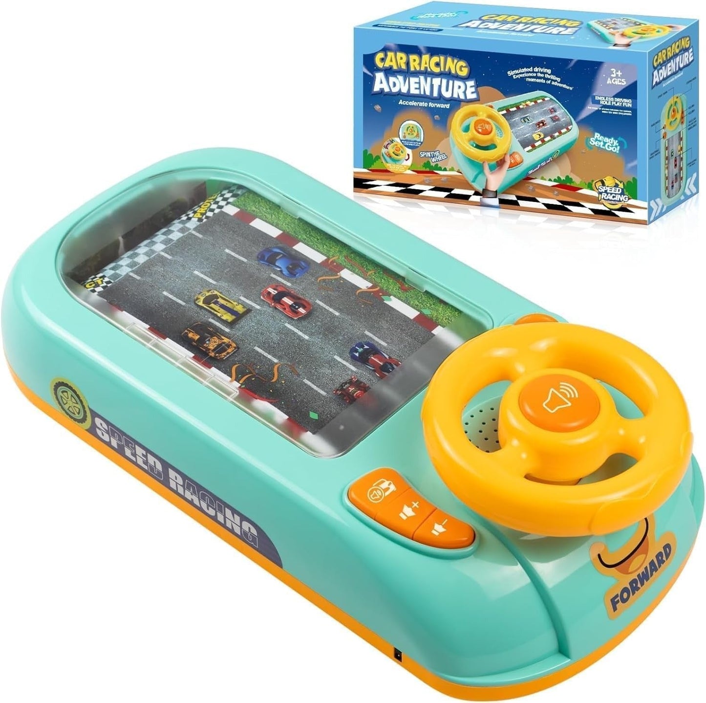 "Kids Steering Wheel Toy – Interactive Driving Simulation with Lights, Sounds & Educational Fun" 🚗🎶✨ - RELUX.STORE