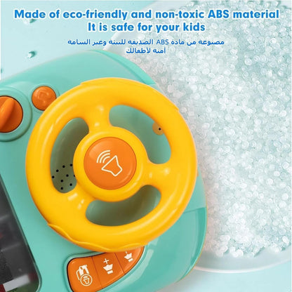 "Kids Steering Wheel Toy – Interactive Driving Simulation with Lights, Sounds & Educational Fun" 🚗🎶✨ - RELUX.STORE