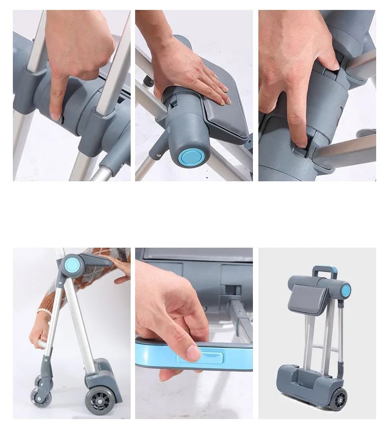 Kids Stroller Travel Suitcase Riding and Sitting Multi - function Waterproof and Wear Resistant Trunk Suitcase Luggage - RELUX.STOREKids Stroller Travel Suitcase Riding and Sitting Multi - function Waterproof and Wear Resistant Trunk Suitcase Luggage