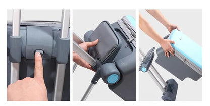 Kids Stroller Travel Suitcase Riding and Sitting Multi - function Waterproof and Wear Resistant Trunk Suitcase Luggage - RELUX.STOREKids Stroller Travel Suitcase Riding and Sitting Multi - function Waterproof and Wear Resistant Trunk Suitcase Luggage