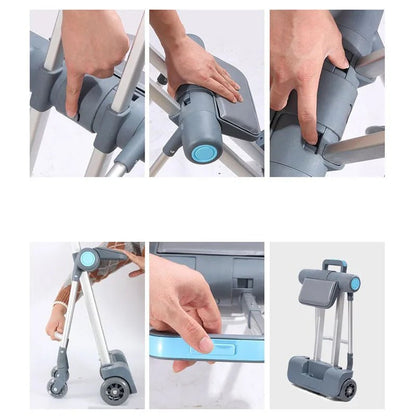 Kids Stroller Travel Suitcase Riding and Sitting Multi - function Waterproof and Wear Resistant Trunk Suitcase Luggage - RELUX.STOREKids Stroller Travel Suitcase Riding and Sitting Multi - function Waterproof and Wear Resistant Trunk Suitcase Luggage