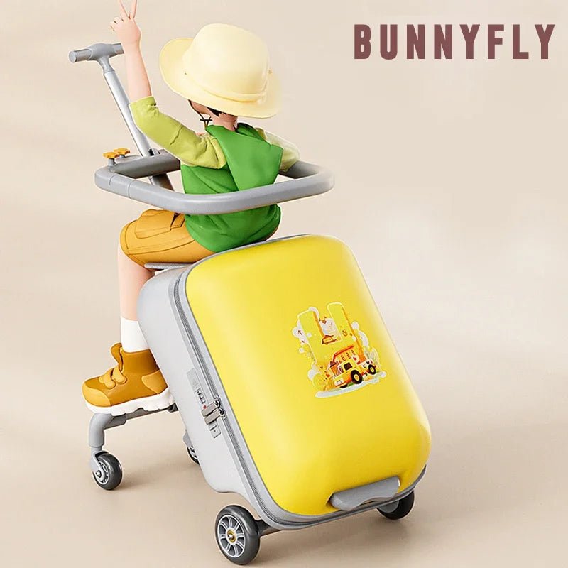 Kids Travel Trolley Suitcase Children Luggage Pulling Cart Travel Seat Carrier Bag Riding Suitcase for Baby Carry - On Luggage - RELUX.STOREKids Travel Trolley Suitcase Children Luggage Pulling Cart Travel Seat Carrier Bag Riding Suitcase for Baby Carry - On Luggage