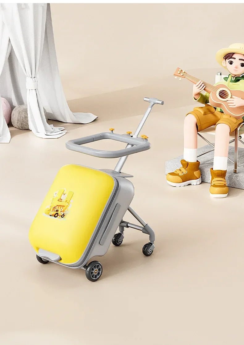 Kids Travel Trolley Suitcase Children Luggage Pulling Cart Travel Seat Carrier Bag Riding Suitcase for Baby Carry - On Luggage - RELUX.STOREKids Travel Trolley Suitcase Children Luggage Pulling Cart Travel Seat Carrier Bag Riding Suitcase for Baby Carry - On Luggage