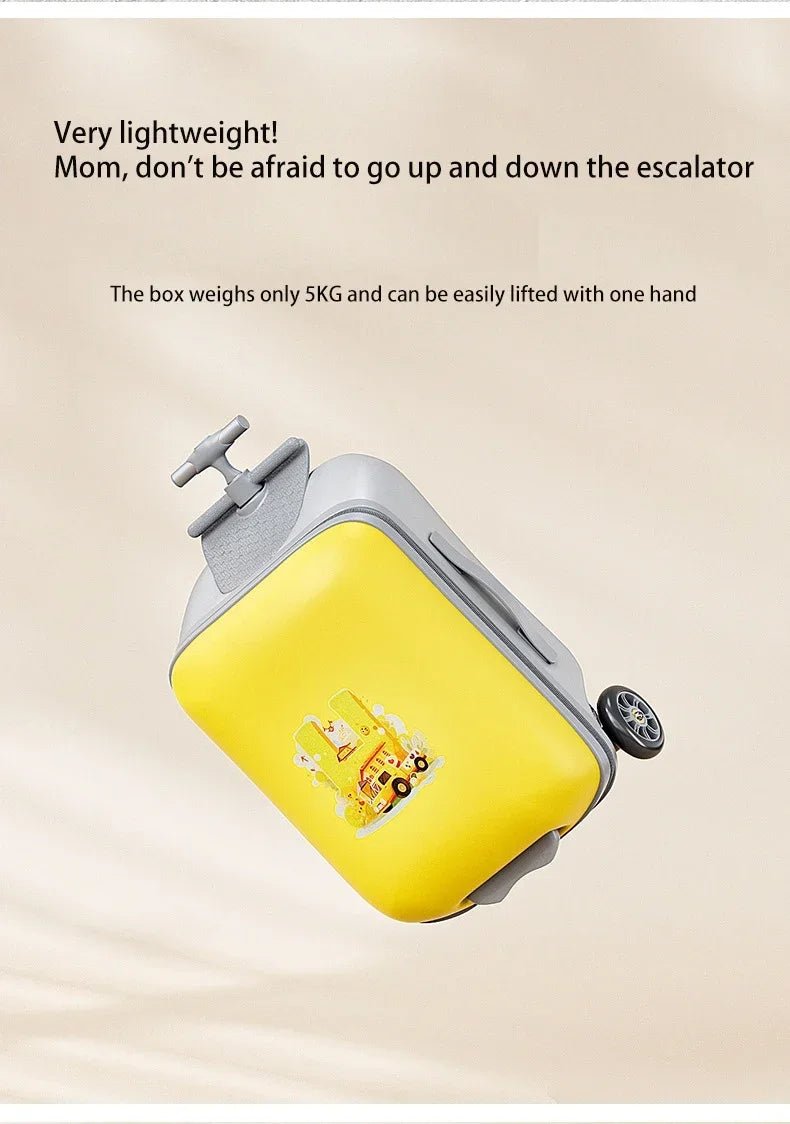 Kids Travel Trolley Suitcase Children Luggage Pulling Cart Travel Seat Carrier Bag Riding Suitcase for Baby Carry - On Luggage - RELUX.STOREKids Travel Trolley Suitcase Children Luggage Pulling Cart Travel Seat Carrier Bag Riding Suitcase for Baby Carry - On Luggage