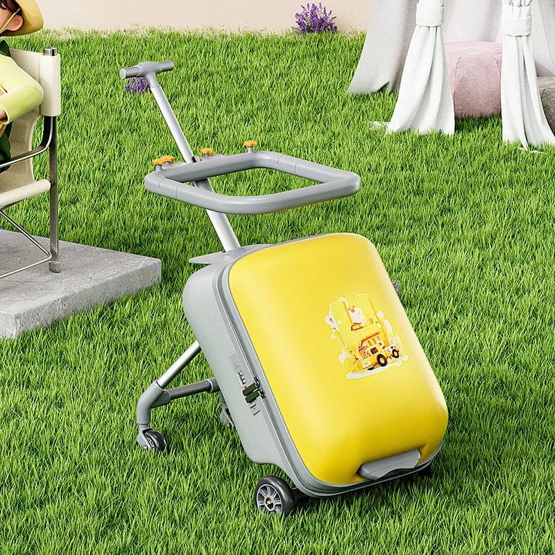 Kids Travel Trolley Suitcase Children Luggage Pulling Cart Travel Seat Carrier Bag Riding Suitcase for Baby Carry - On Luggage - RELUX.STOREKids Travel Trolley Suitcase Children Luggage Pulling Cart Travel Seat Carrier Bag Riding Suitcase for Baby Carry - On Luggage