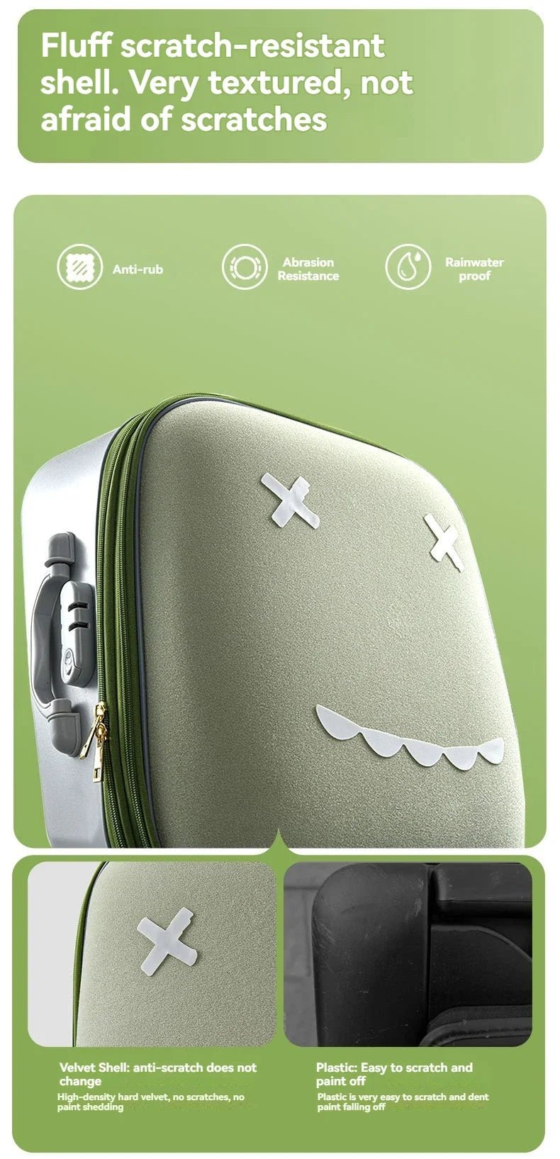 Kids' Travel Trolley Suitcase Mountable on Plane with Spinner Wheels Luggage Ride and Walk The Baby's Suitcase Folding Stroller - RELUX.STOREKids' Travel Trolley Suitcase Mountable on Plane with Spinner Wheels Luggage Ride and Walk The Baby's Suitcase Folding Stroller