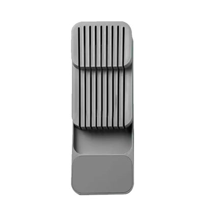 Kitchen Drawer Cutlery Storage Tray Knife Holder Spoon Forks Tableware Organizer Container For Spice Bottles Knives Block Rack - RELUX.STORE