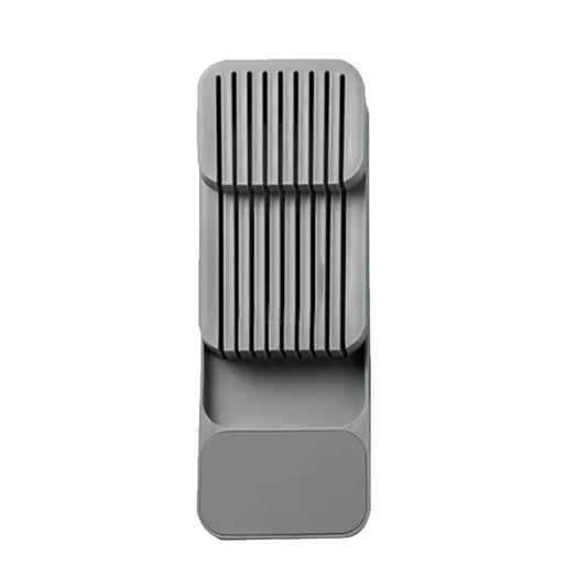 Kitchen Drawer Cutlery Storage Tray Knife Holder Spoon Forks Tableware Organizer Container For Spice Bottles Knives Block Rack - RELUX.STORE