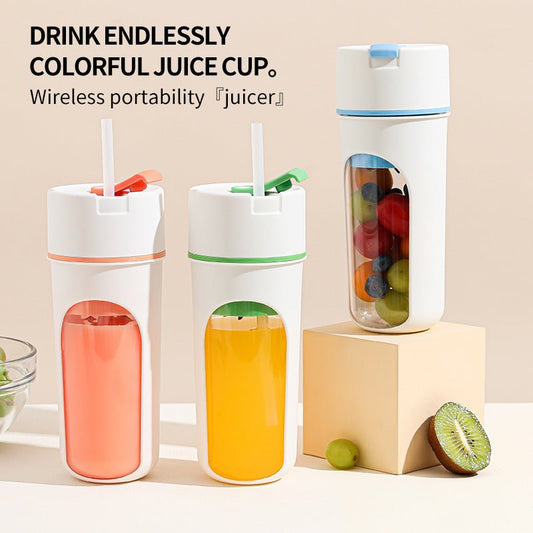 Kitchen Electric Juicer USB Charging Wireless Juices Blender Fruit Orange Mixer Squeezer Machine Ice Crush Cup Food Processor - RELUX.STORE