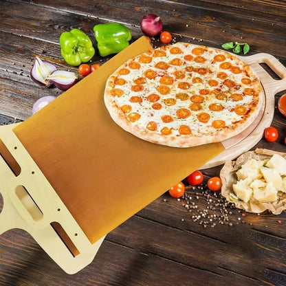 Kitchen Gadgets Sliding Pizza Shovel Non Stick Pizza Smooth Cutting Board Storage Transfer Board Kitchen Baking Tool - RELUX.STORE