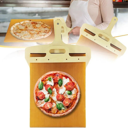 Kitchen Gadgets Sliding Pizza Shovel Non Stick Pizza Smooth Cutting Board Storage Transfer Board Kitchen Baking Tool - RELUX.STORE