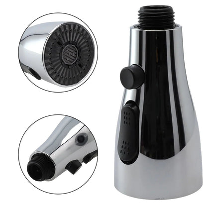 Kitchen Pull Out Faucet Sprayer Nozzle 3 Modes ABS Water Saving Bathroom Basin Sink Shower Spray Head For 1/2" Connection - RELUX.STORE