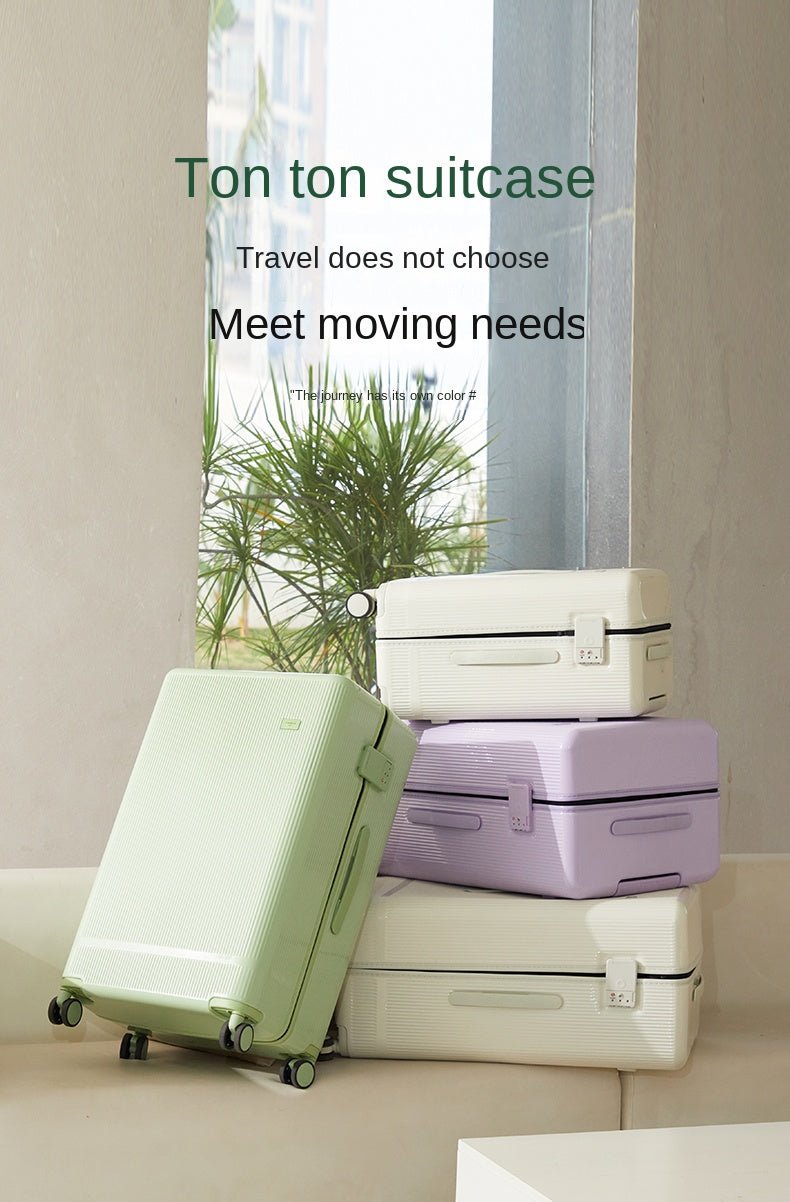 KLQDZMS Rolling Suitcase Large Capacity Trolley Case 20 Inch Boarding Box 22"24"26"28"30 Inch Cart Style Travel Bag Luggage - RELUX.STOREKLQDZMS Rolling Suitcase Large Capacity Trolley Case 20 Inch Boarding Box 22"24"26"28"30 Inch Cart Style Travel Bag Luggage