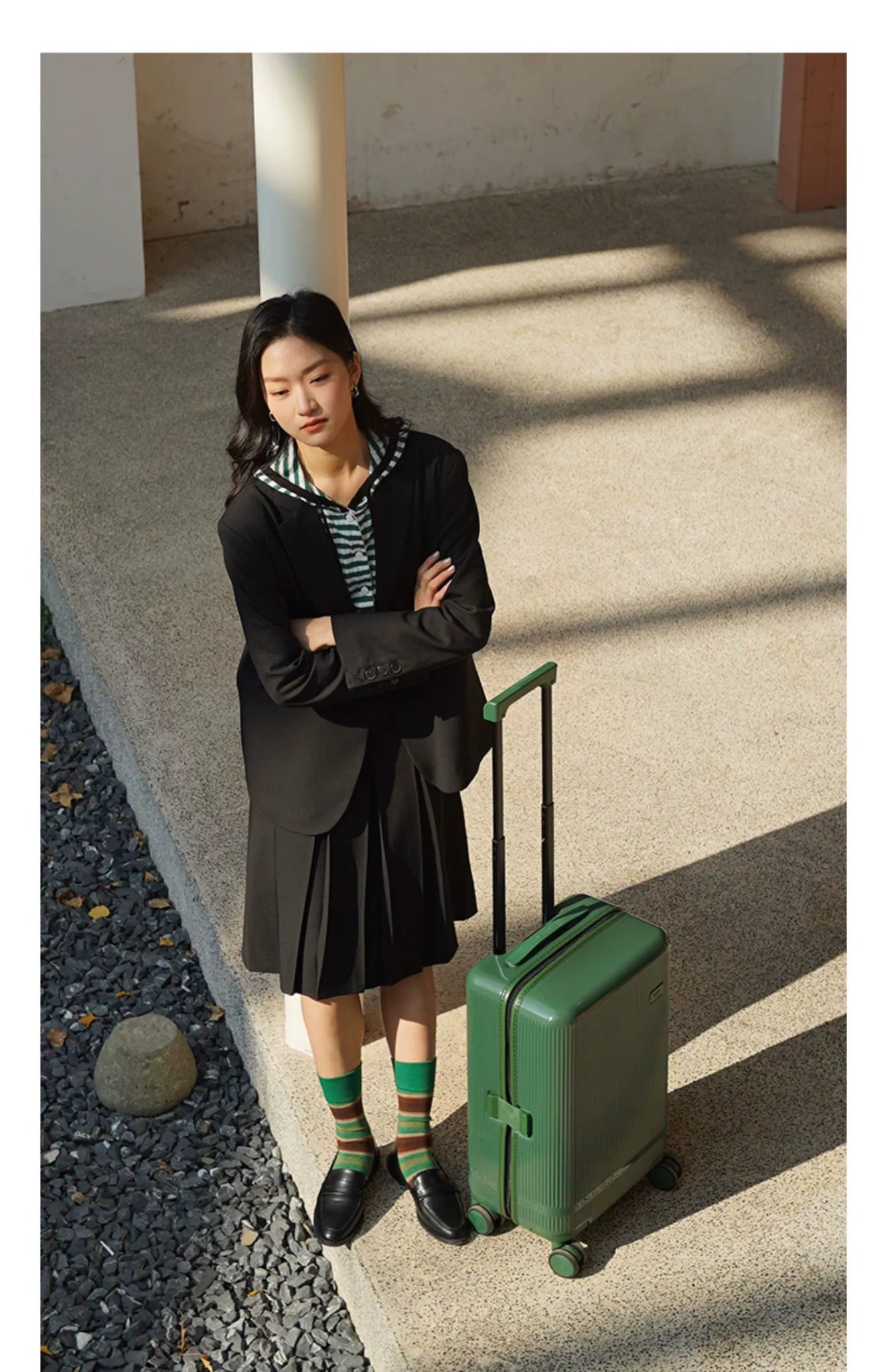 KLQDZMS Rolling Suitcase Large Capacity Trolley Case 20 Inch Boarding Box 22"24"26"28"30 Inch Cart Style Travel Bag Luggage - RELUX.STOREKLQDZMS Rolling Suitcase Large Capacity Trolley Case 20 Inch Boarding Box 22"24"26"28"30 Inch Cart Style Travel Bag Luggage