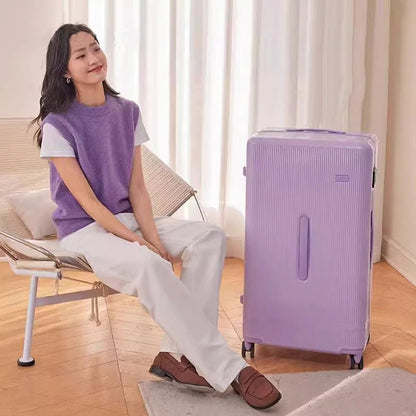 KLQDZMS Rolling Suitcase Large Capacity Trolley Case 20 Inch Boarding Box 22"24"26"28"30 Inch Cart Style Travel Bag Luggage - RELUX.STOREKLQDZMS Rolling Suitcase Large Capacity Trolley Case 20 Inch Boarding Box 22"24"26"28"30 Inch Cart Style Travel Bag Luggage
