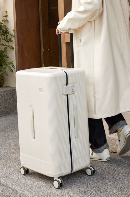 KLQDZMS Rolling Suitcase Large Capacity Trolley Case 20 Inch Boarding Box 22"24"26"28"30 Inch Cart Style Travel Bag Luggage - RELUX.STOREKLQDZMS Rolling Suitcase Large Capacity Trolley Case 20 Inch Boarding Box 22"24"26"28"30 Inch Cart Style Travel Bag Luggage