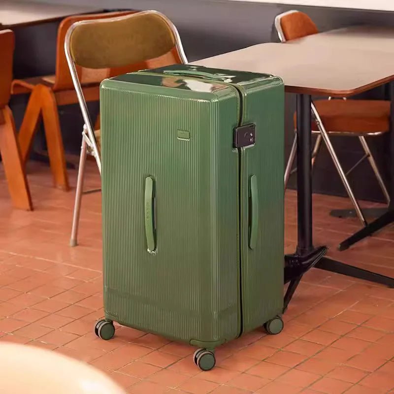 KLQDZMS Rolling Suitcase Large Capacity Trolley Case 20 Inch Boarding Box 22"24"26"28"30 Inch Cart Style Travel Bag Luggage - RELUX.STOREKLQDZMS Rolling Suitcase Large Capacity Trolley Case 20 Inch Boarding Box 22"24"26"28"30 Inch Cart Style Travel Bag Luggage