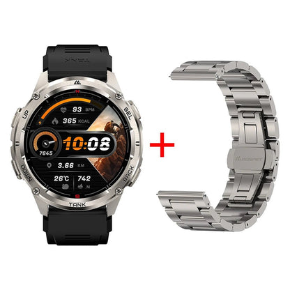 KOSPET TANK T3 Ultra 2 GPS Smart Watch For Men Smartwatch Compass Altimeter Barometric 5ATM IP69K Waterproof AMOLED Mens Watches - RELUX.STORE