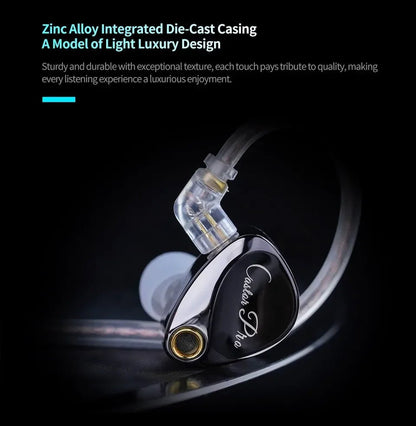 "KZ Castor PRO In - Ear Earphones – HiFi Bass, Dynamic Tunable Sound, High - End Harman Target Earbuds with Improved Bass" - RELUX.STORE