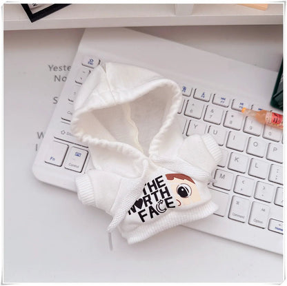 "Labubu 15/17cm Doll Clothing Set – Fashion Hoodie & Pants for V1/V2 Dolls, Korean Idol Trend DIY Outfit Gift" 👕🧸✨ - RELUX.STORE
