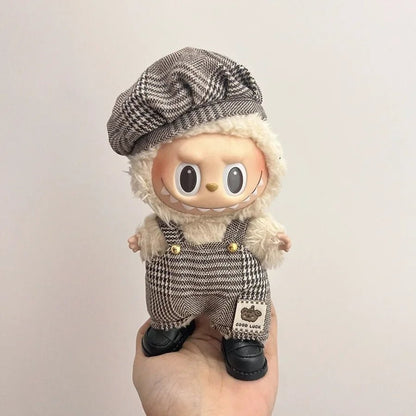 "Labubu 17cm Doll Clothing Set – Cute Casual Dress & Skirt Outfit for Plush Toys, Velcro Fashion Apparel" 👗🧸✨ - RELUX.STORE