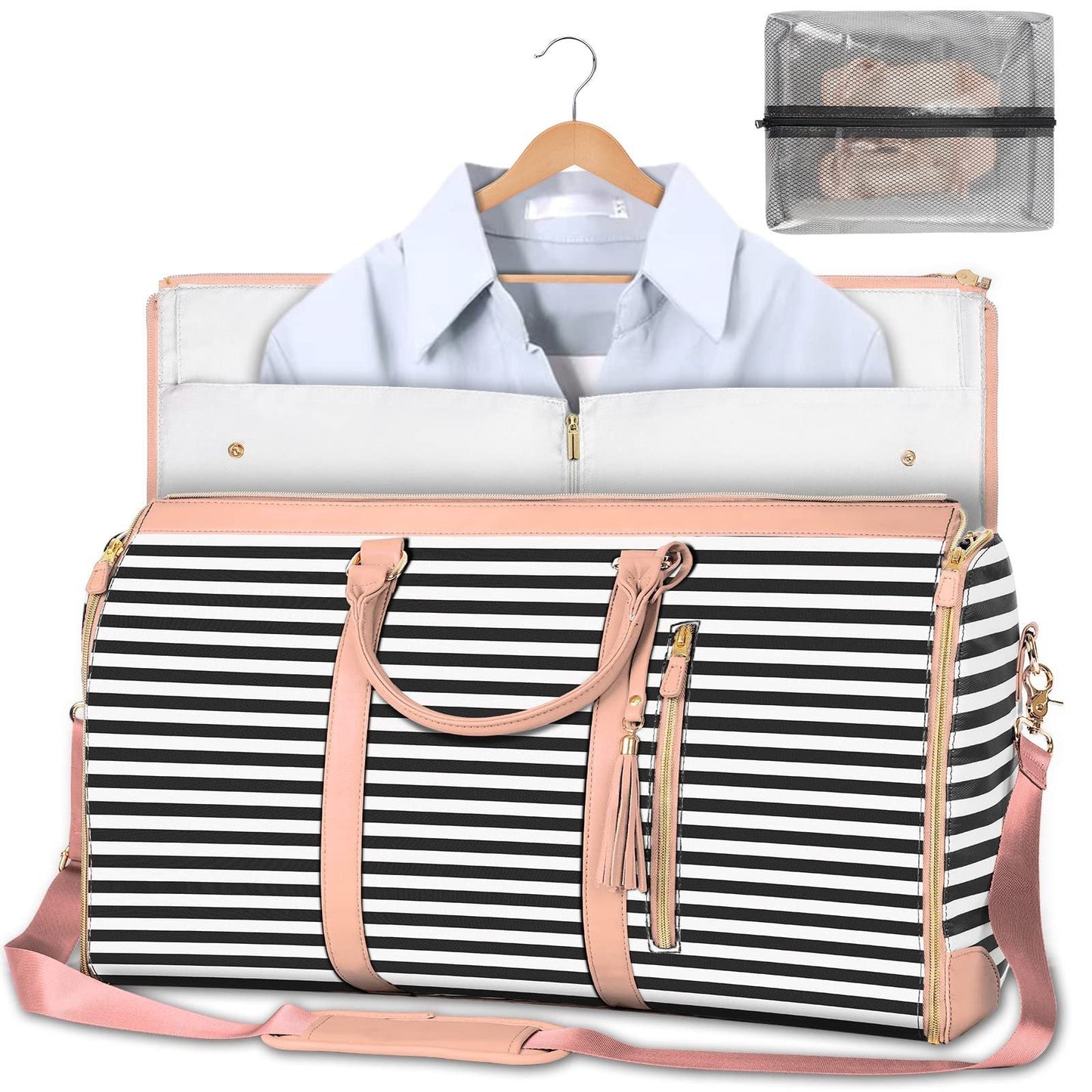 "Large Capacity Women's Travel Duffle Bag – Waterproof Foldable Handbag & Clothes Tote for Travel, Gym, Weekend Getaways" - RELUX.STORE