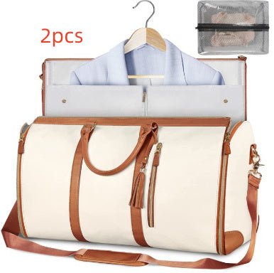 "Large Capacity Women's Travel Duffle Bag – Waterproof Foldable Handbag & Clothes Tote for Travel, Gym, Weekend Getaways" - RELUX.STORE