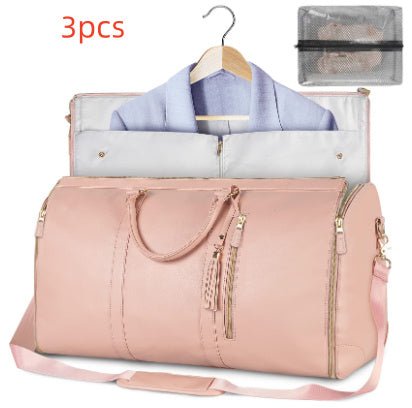 "Large Capacity Women's Travel Duffle Bag – Waterproof Foldable Handbag & Clothes Tote for Travel, Gym, Weekend Getaways" - RELUX.STORE