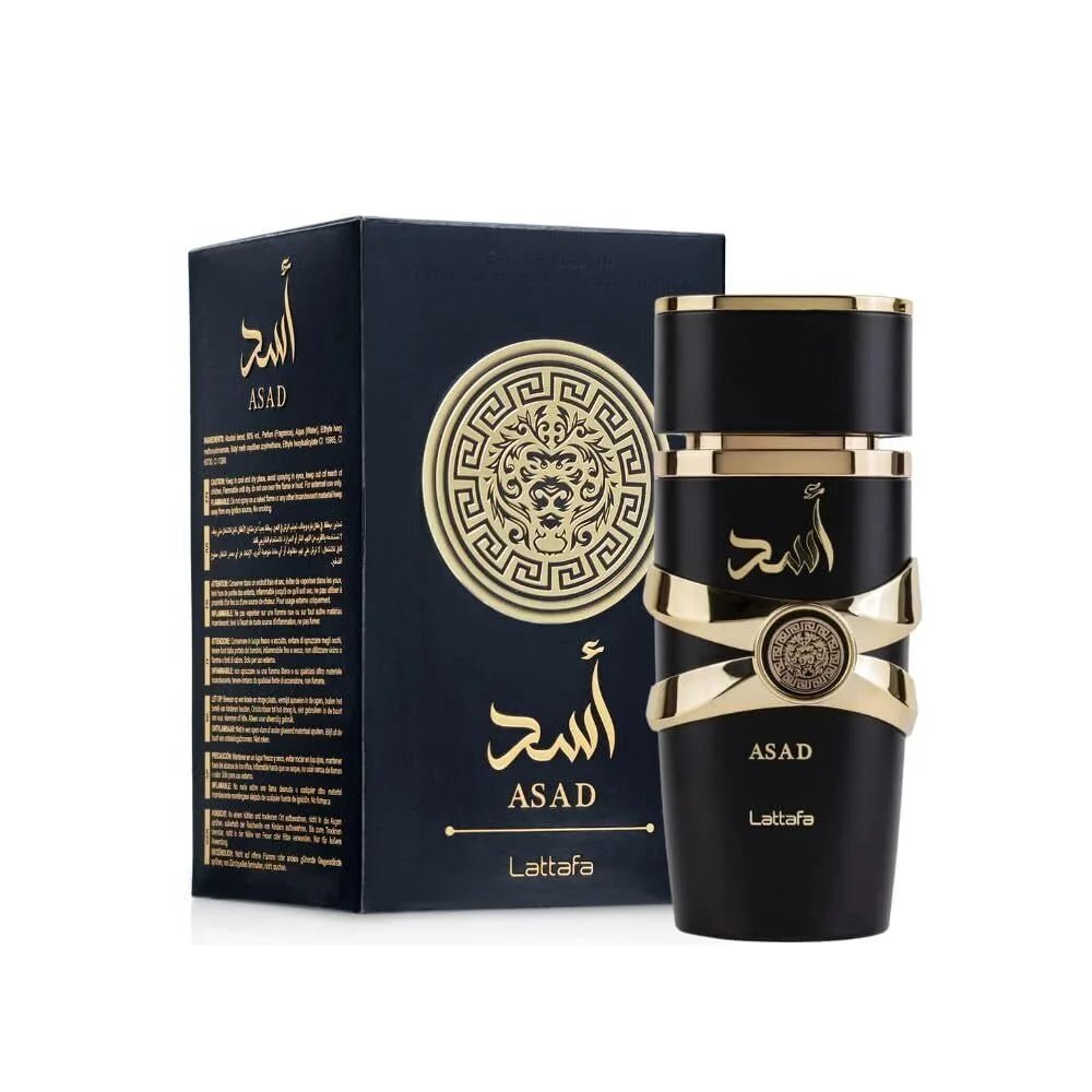 Lattafa Perfumes Black Edition Asad For Unisex Eau De Perfume Spray, 3.4 Ounce Long - Lasting Floral Scent Best Gift - RELUX.STORE